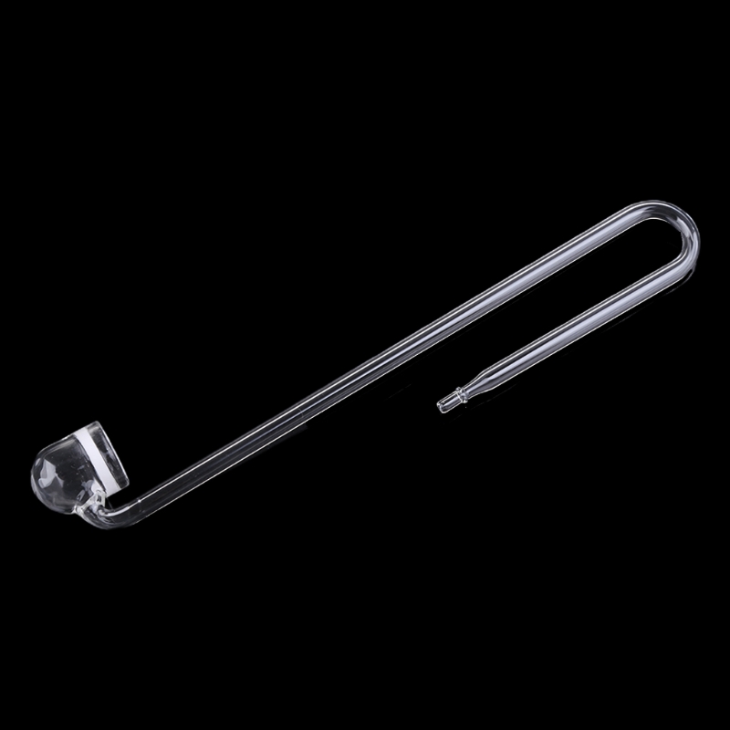 Planted Aquarium Co2 - Glass CO2 Diffuser Transparent Atomizer U-shape