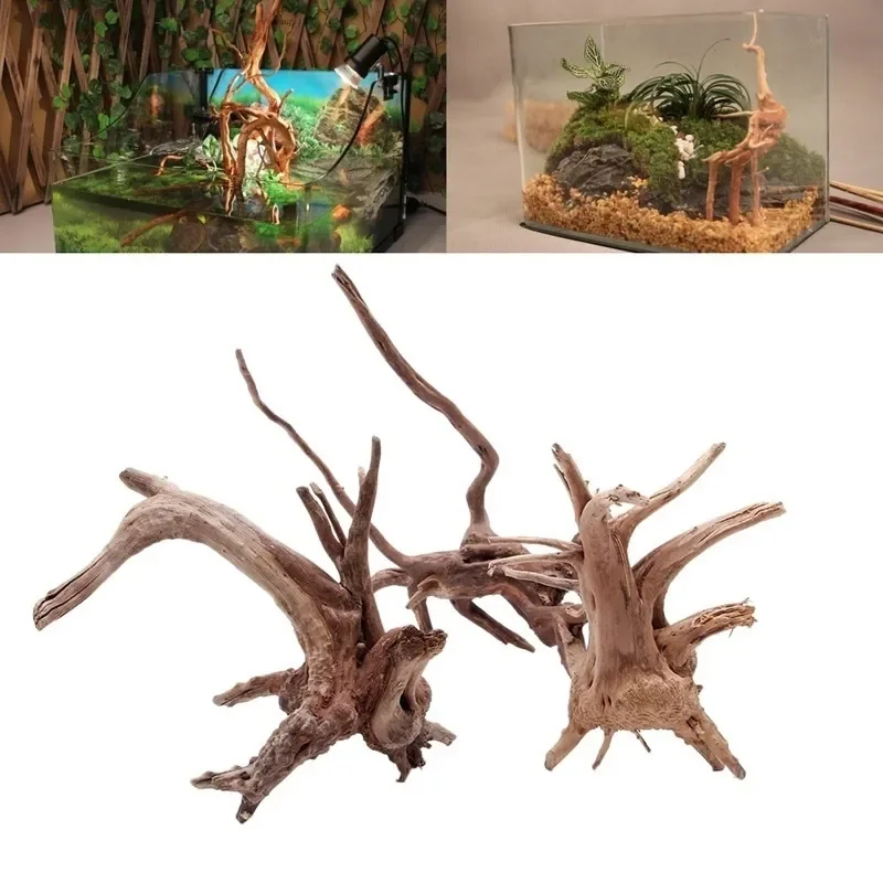 Aquarium Planted Wood - Natural Tree Trunk Driftwood Aquarium Fish