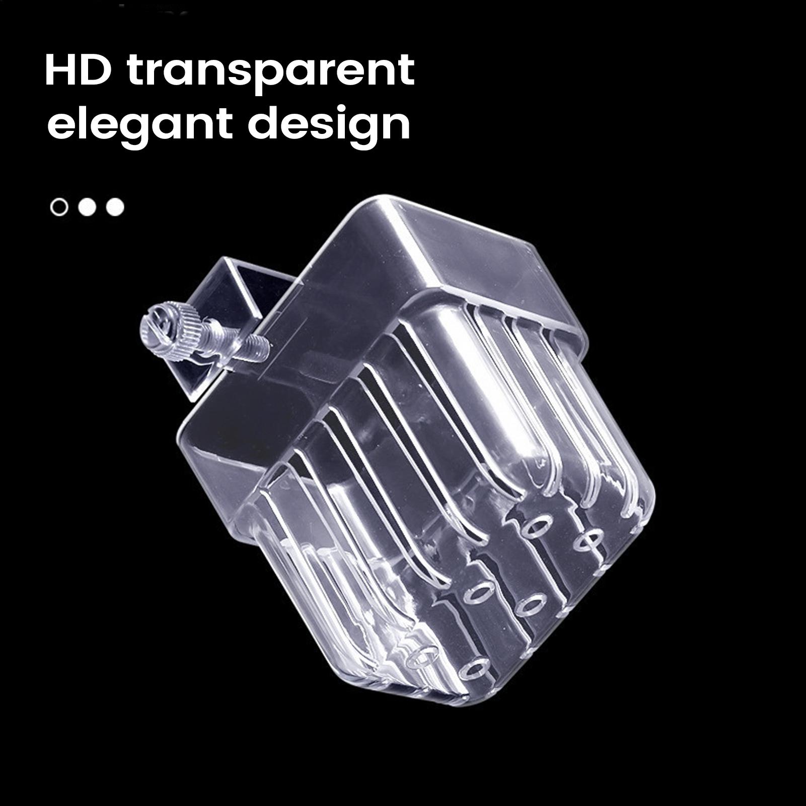 Transparent Hangable Aquarium  - Aquarium Plant Holder review and price