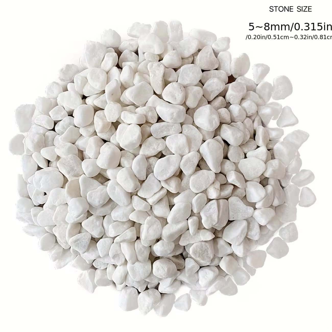 White Decorative Stones 100/20 - Aquarium Sand White review and price