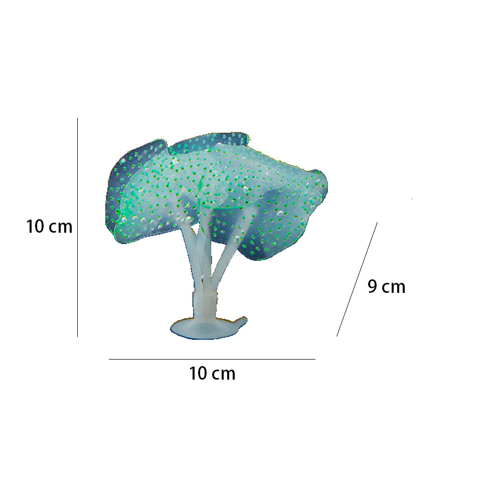 1Pcs Luminous Anemone Artifici - Aquarium Planted Fish review and price