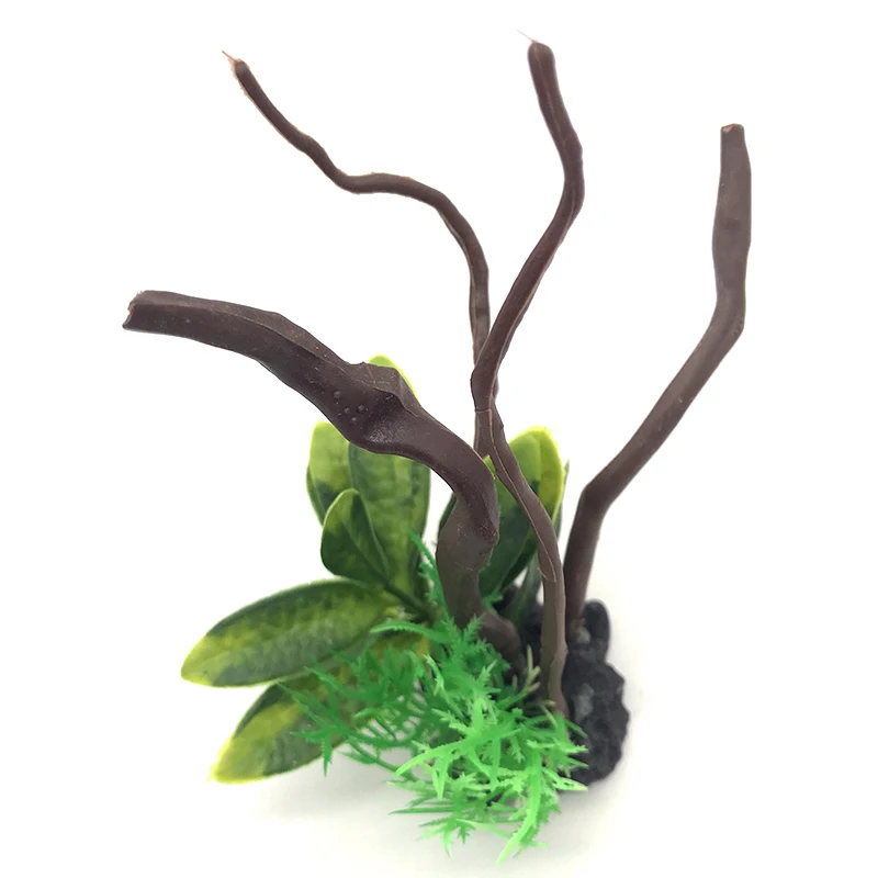 Simulated Fish Aquarium Decora - Aquarium Planted Wood review and price