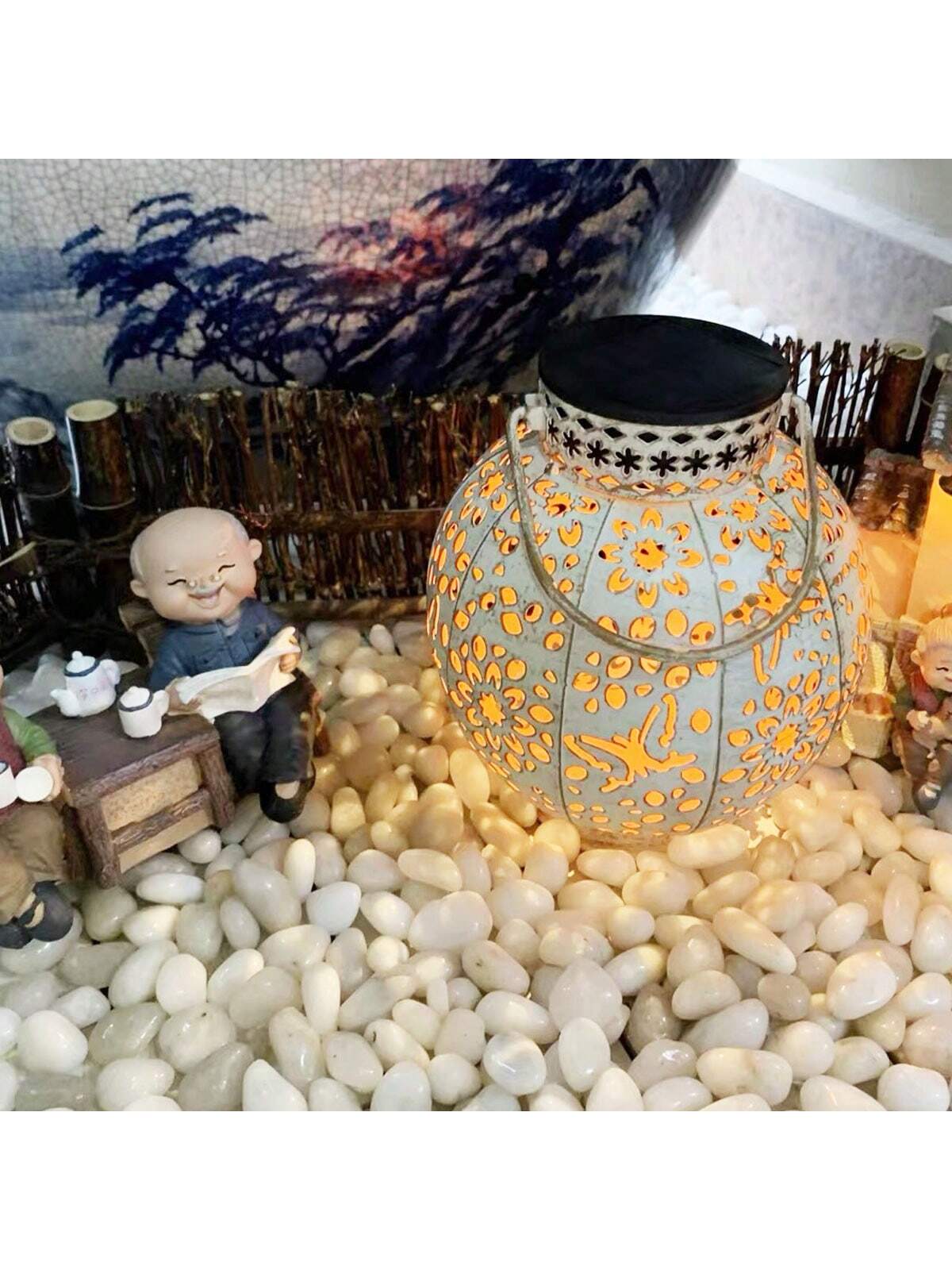 River Rocks Decorative Ornamen - Aquarium Sand White review and price