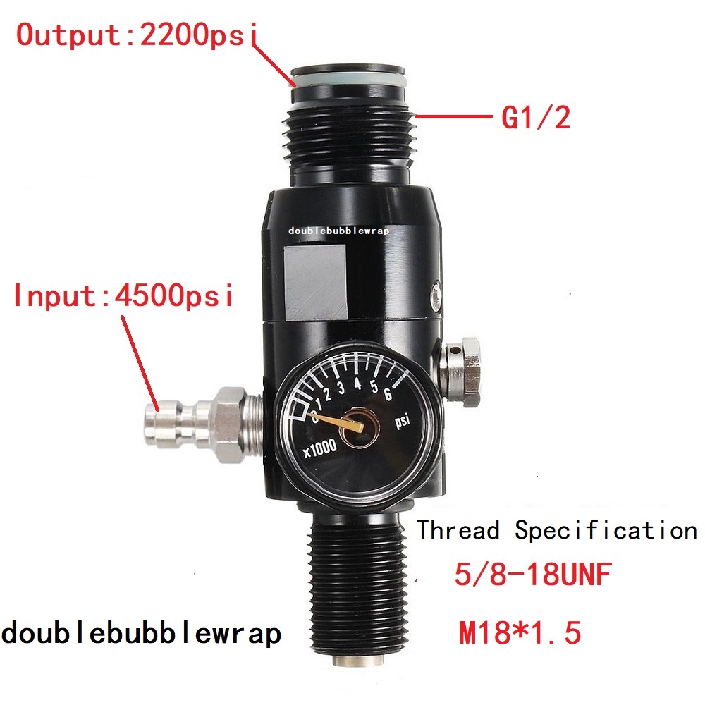 Regulator Valve 5/8-18UNF or M - Planted Aquarium Co2 review and price