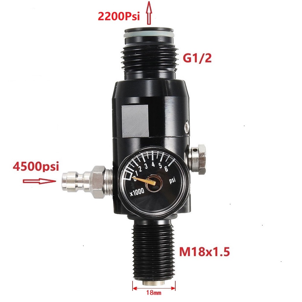 Regulator Valve 5/8-18UNF or M - Planted Aquarium Co2 review and price