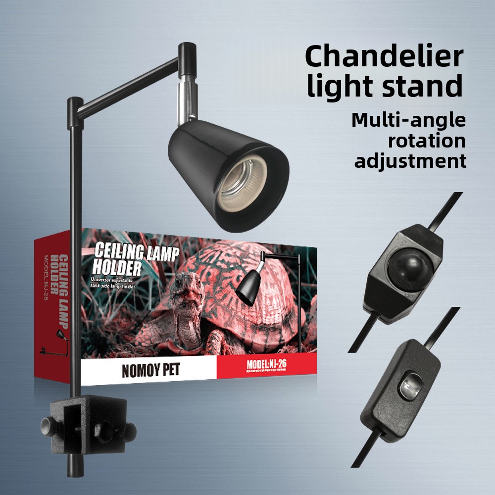 NOMOY Reptile Lamp Stand with  - Aquarium Plant Holder review and price