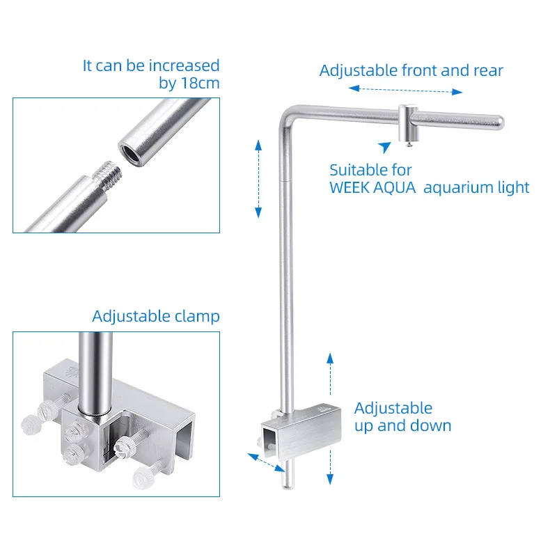 Week Aqua Light Stand Universa - Aquarium Plant Holder review and price